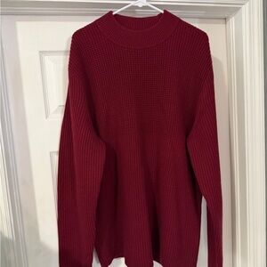 J. Crew Burgundy 100% Cashmere Sweater